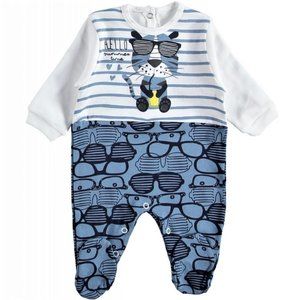 Baby Lion Long-Sleeve Jumpsuit